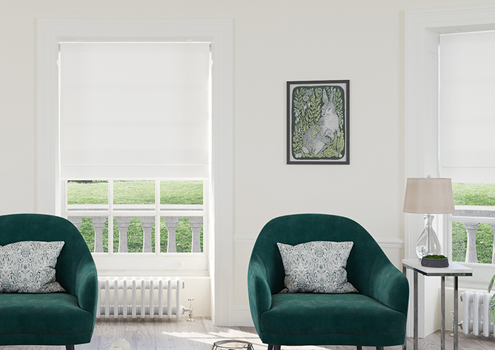 Tussah, Ivory - Roman Blind - Image 3